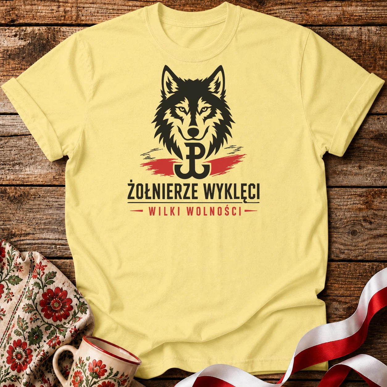 Wilki Wolności Unisex T-Shirt
