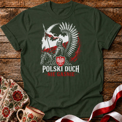 Polski Duch Nie Gaśnie Unisex T-Shirt