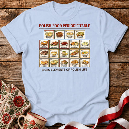 Polish Food Periodic Table Unisex T-Shirt