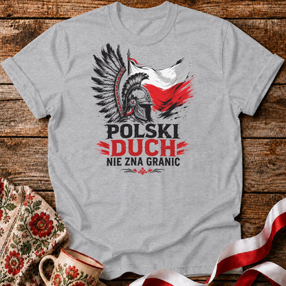 Polski Duch Nie Zna Granic Unisex T-Shirt