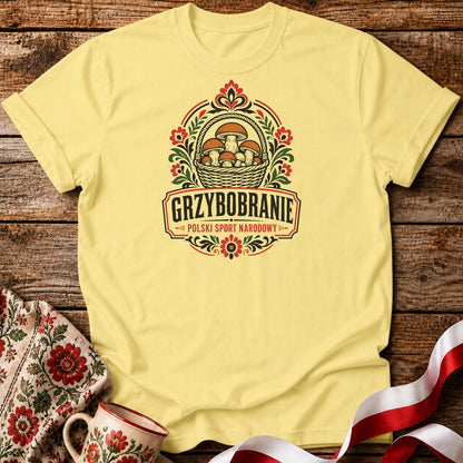 Grzybobranie Sport Narodowy Unisex T-Shirt