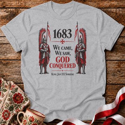 1683 God Conquered Hussars Unisex T-Shirt