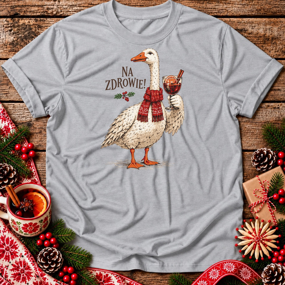 Na Zdrowie Funny Polish Christmas Unisex T-Shirt