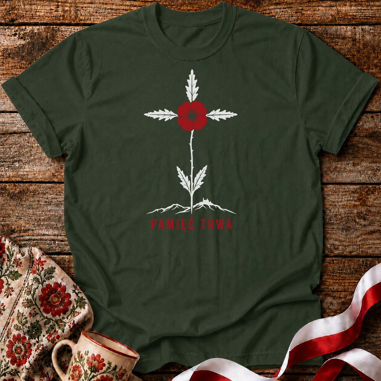 Pamięć Trwa Unisex T-Shirt