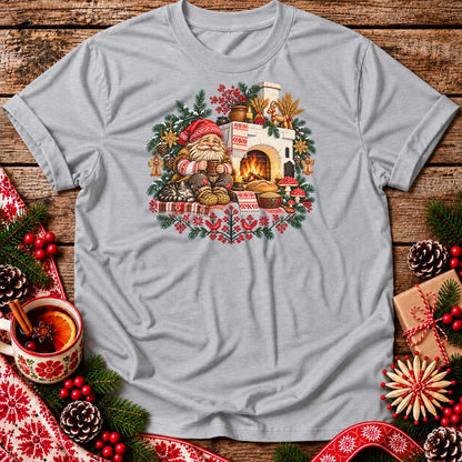 Christmas Domownik by the Hearth Unisex T-Shirt