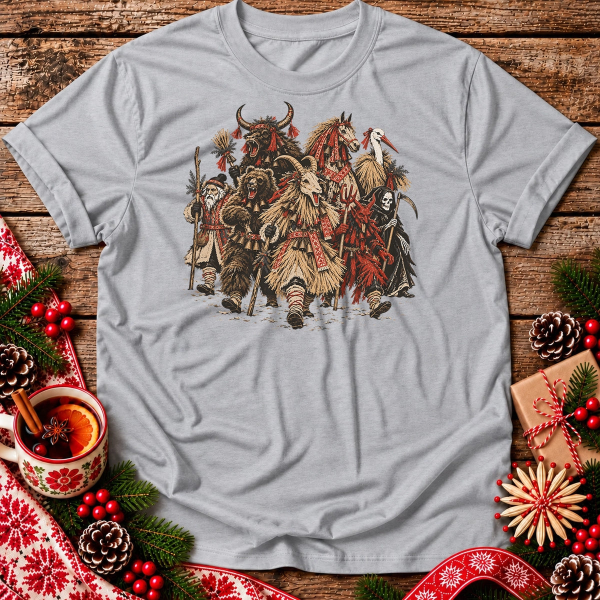 Polish Christmas Mummers – Kolędnicy Unisex T-Shirt