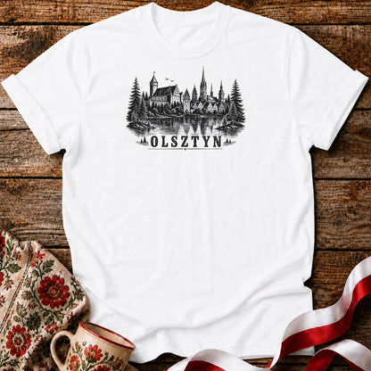 Olsztyn Nature Lake Skyline Polish City Unisex T-Shirt