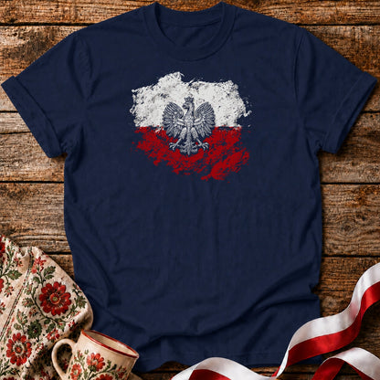 Polish Map Eagle Unisex T-Shirt