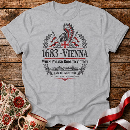 1683 Vienna Hussar Crest Unisex T-Shirt