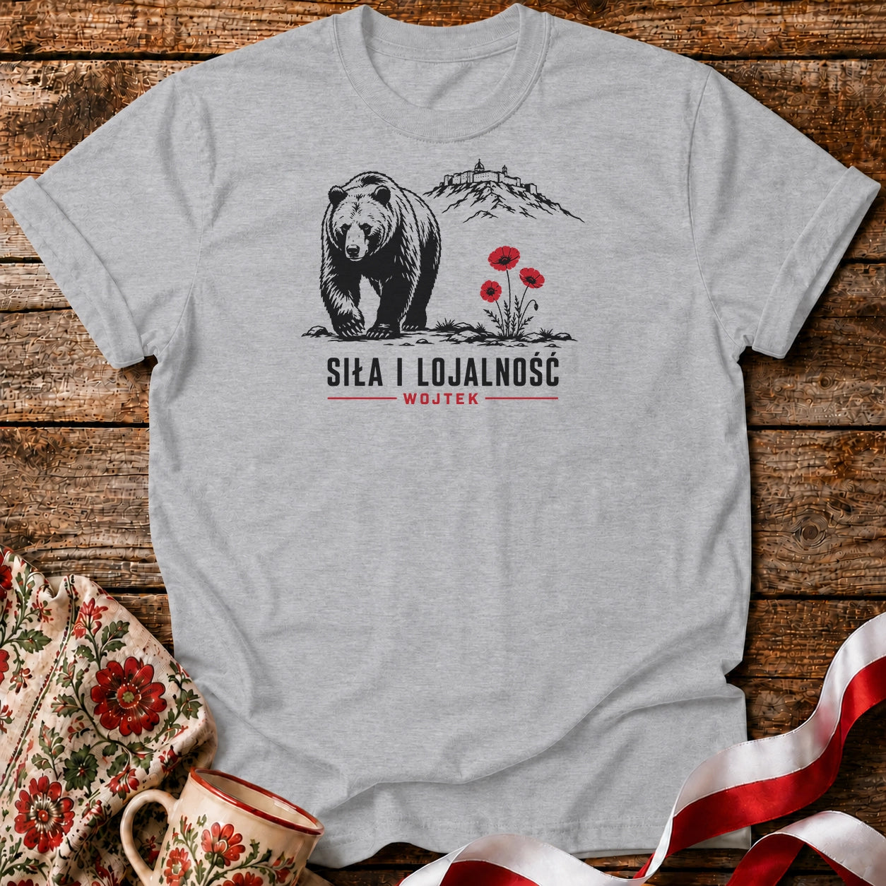 Siła i Lojalność Wojtek Unisex T-Shirt