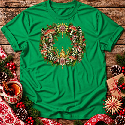 Slavic Christmas Wreath Unisex T-Shirt
