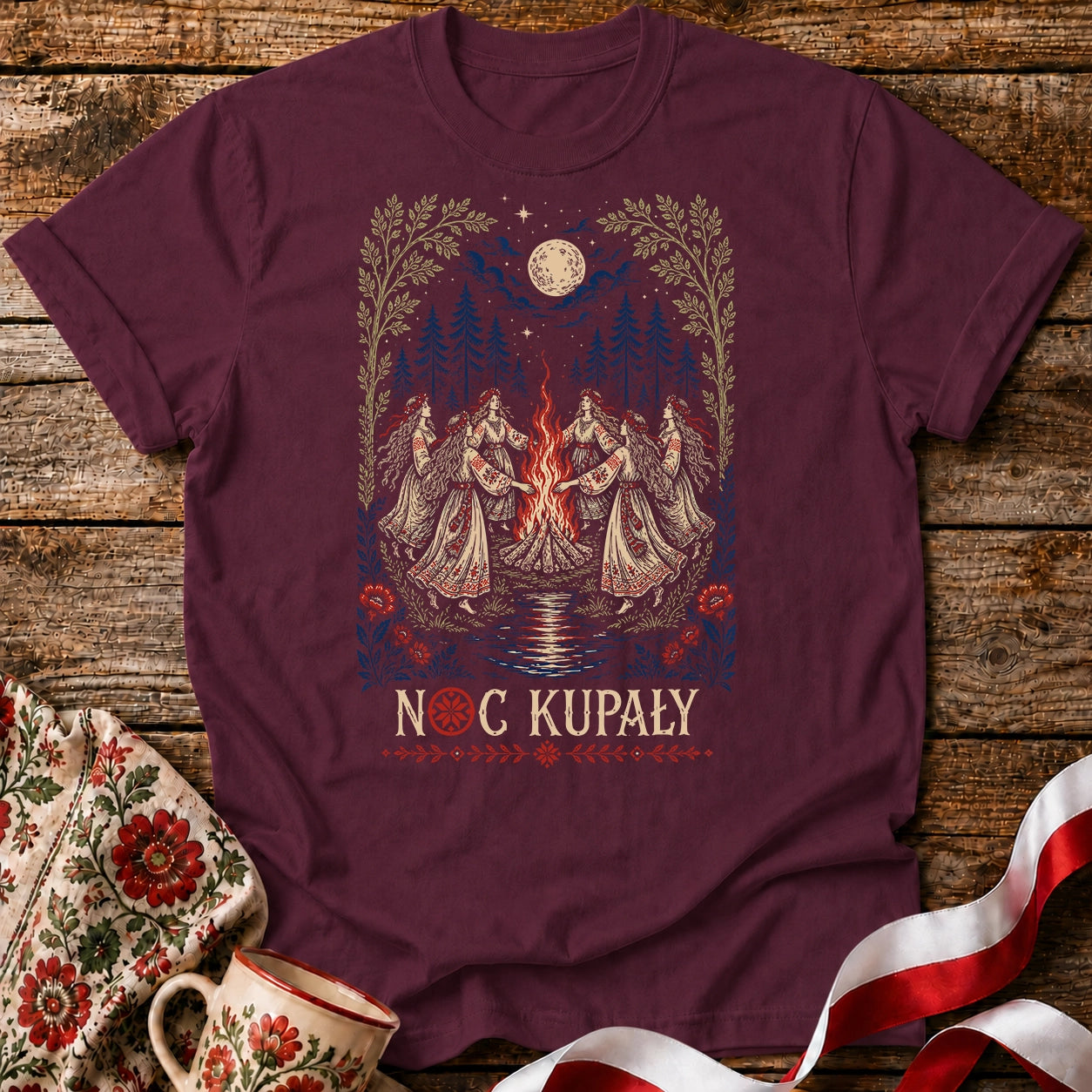 Noc Kupały Ritual Unisex T-Shirt