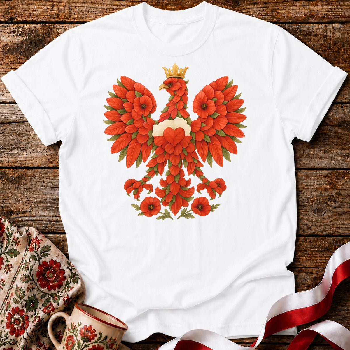 Blooming Polish Spirit Unisex T-Shirt