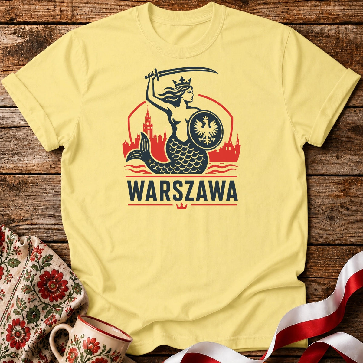 Warszawa Syrenka Unisex T-Shirt