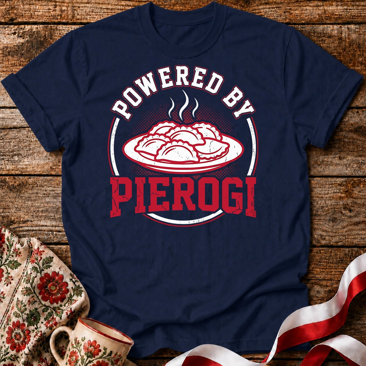 Powered by Pierogi Unisex T-Shirt