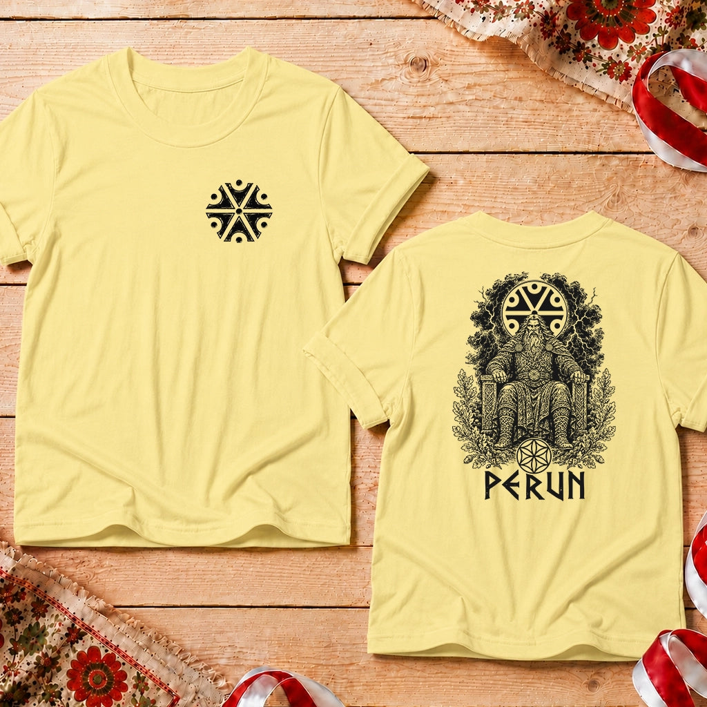 Perun Throne Front Back Unisex T-Shirt