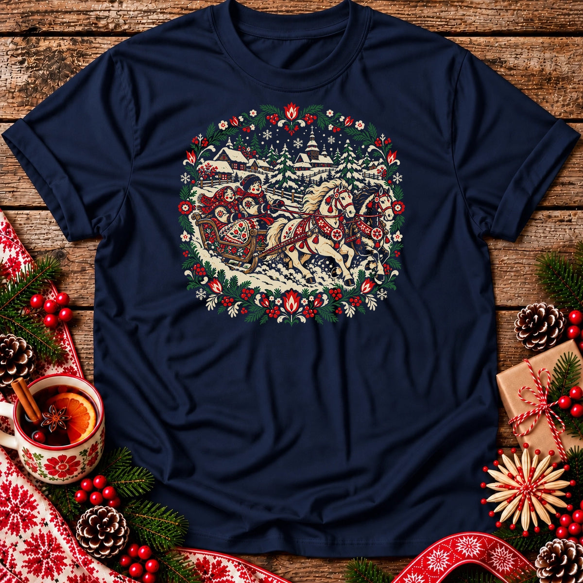 Polish Christmas Kulig Unisex T-Shirt