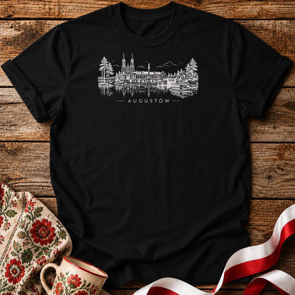 Augustów Minimal Skyline Unisex T-Shirt
