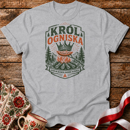 Król Ogniska Unisex T-Shirt