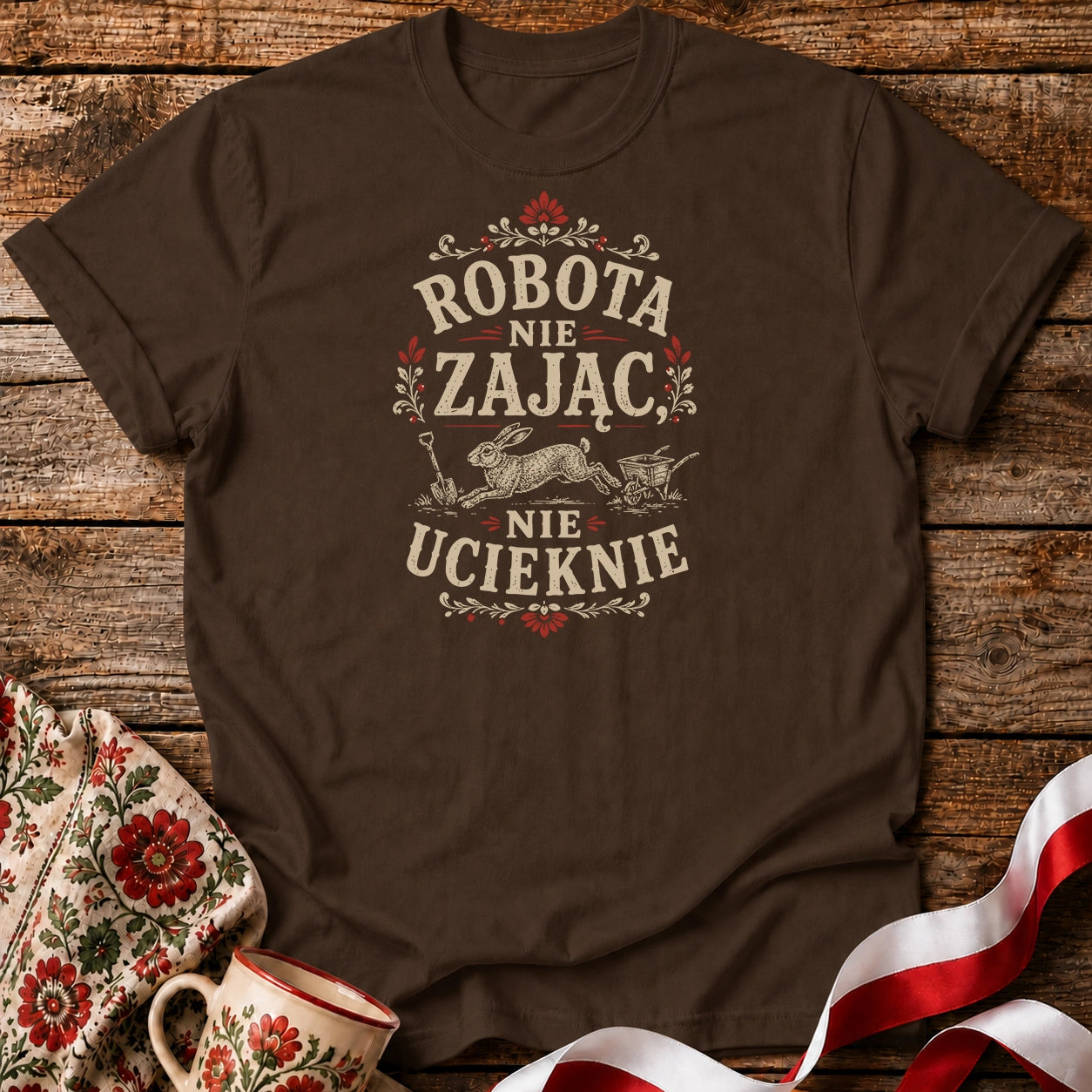 Robota Nie Zając Unisex T-Shirt