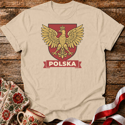 Polska Vintage Eagle Crest Unisex T-Shirt