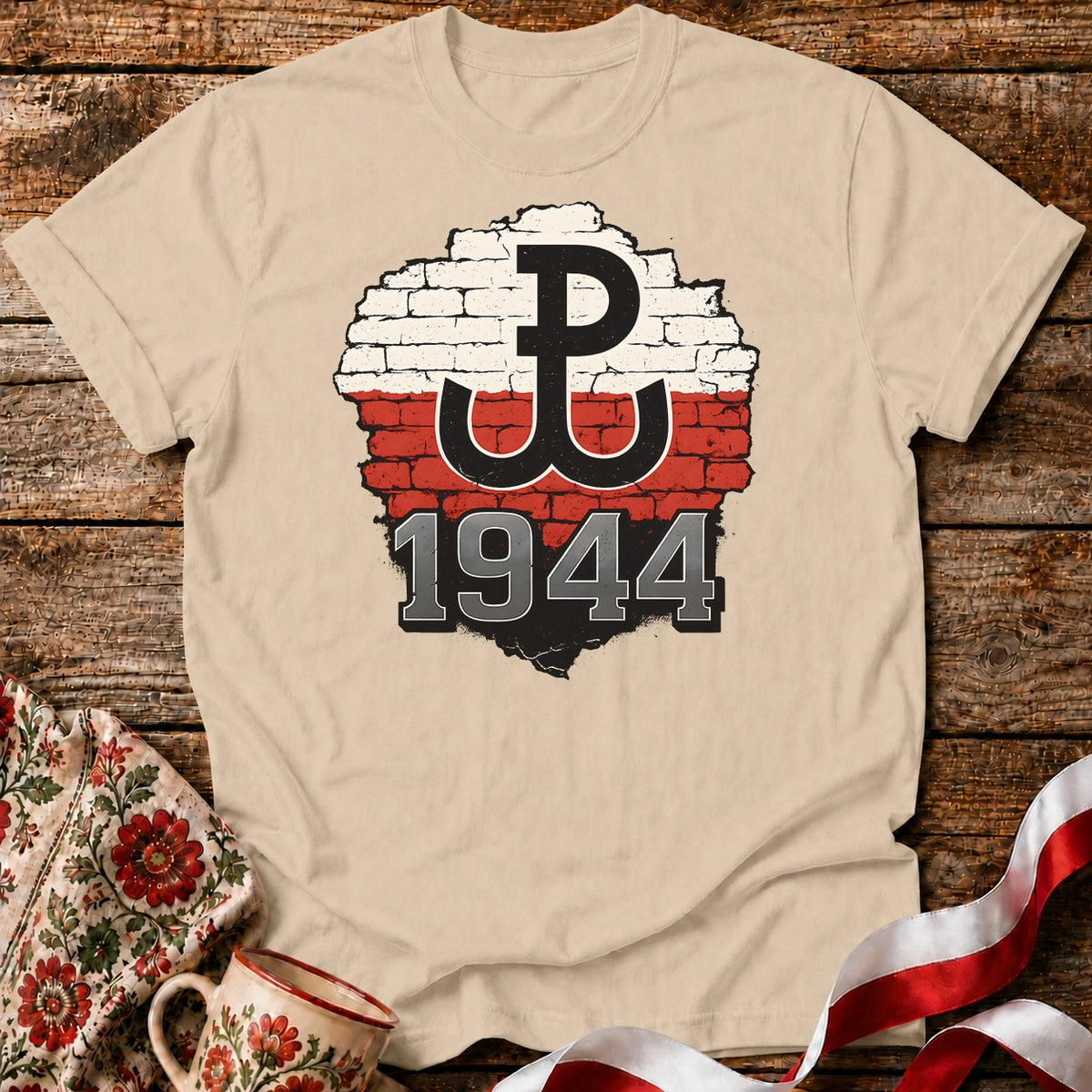 Polska Walcząca 1944 Patriotic Unisex T-shirt