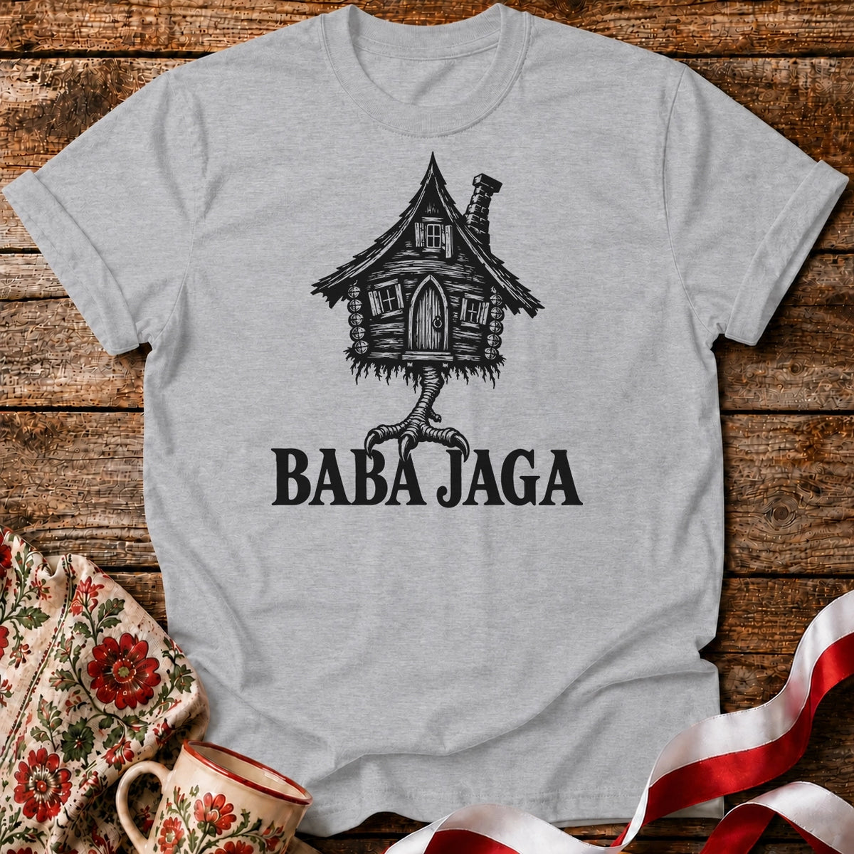 Baba Jaga Chicken Leg House Unisex T-Shirt