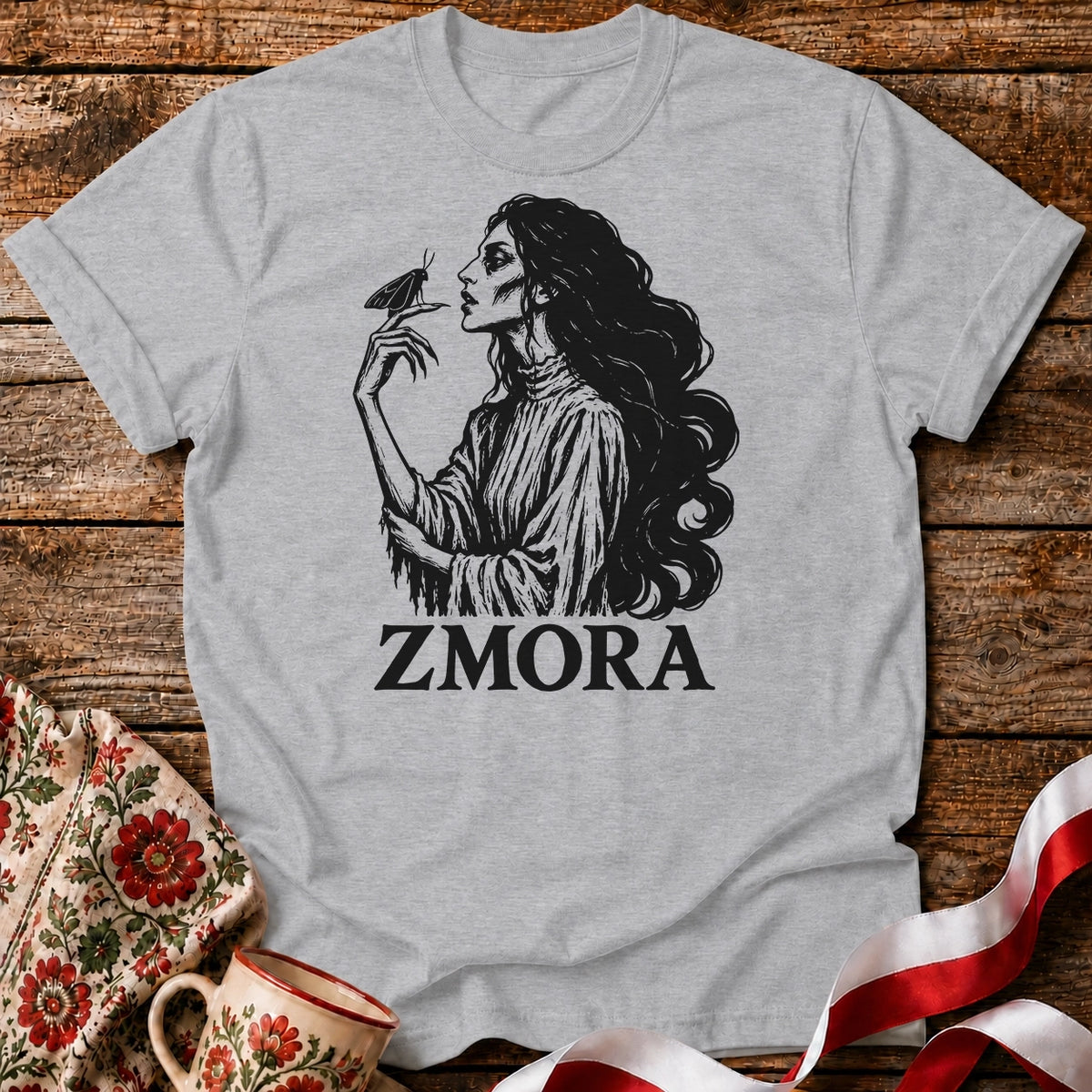 Zmora and the Moth Unisex T-Shirt