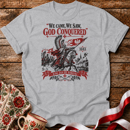 God Conquered 1683 Unisex T-Shirt
