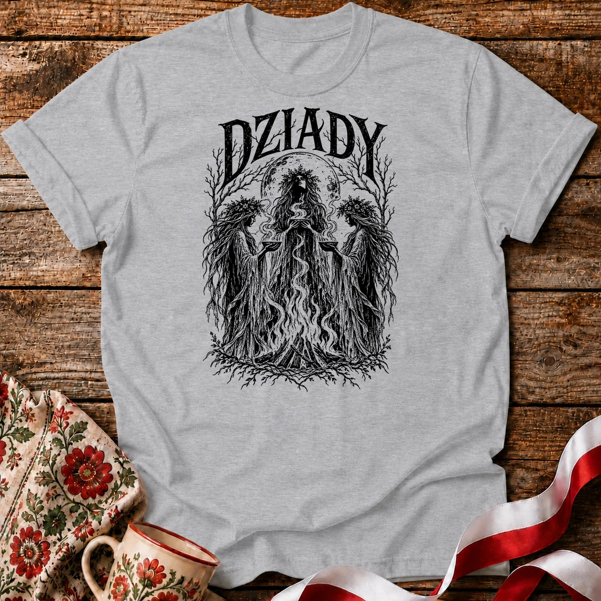 Dziady Ancestral Ritual Unisex T-Shirt