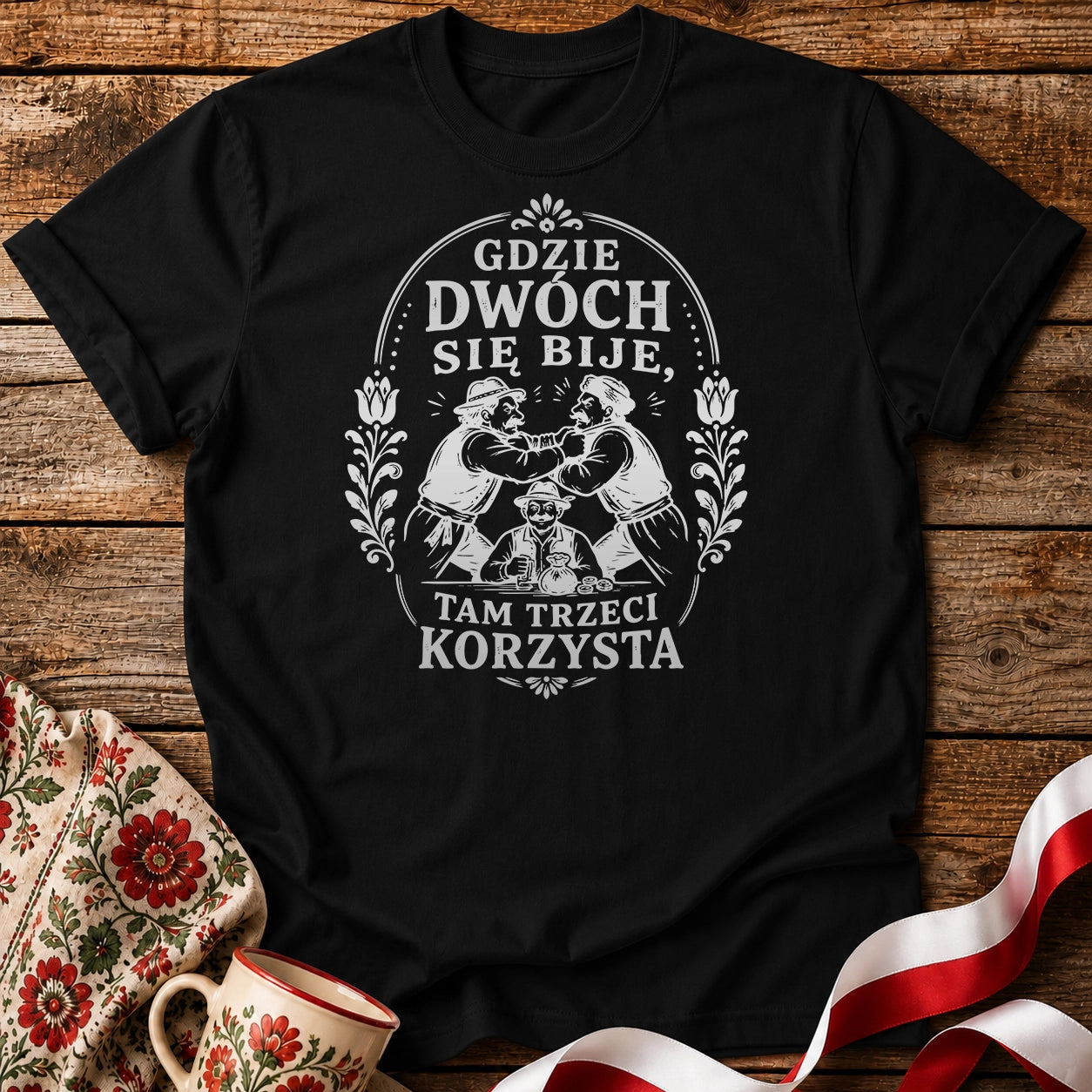 Gdzie Dwóch Się Bije Unisex T-Shirt