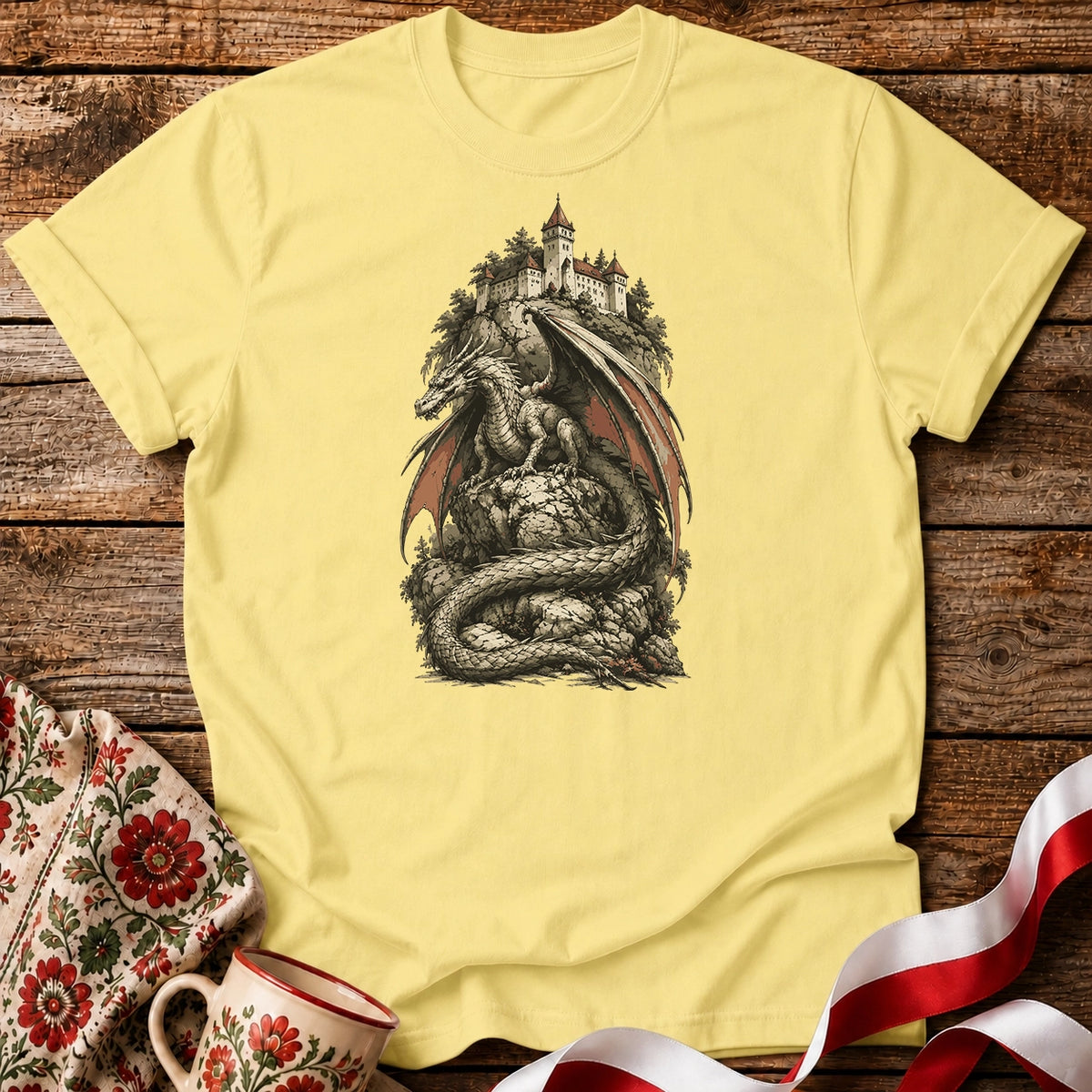 Wawel Dragon Beneath the Castle Unisex T-Shirt