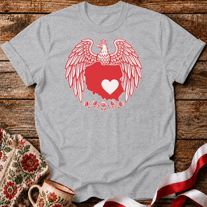 Poland at Heart Unisex T-Shirt