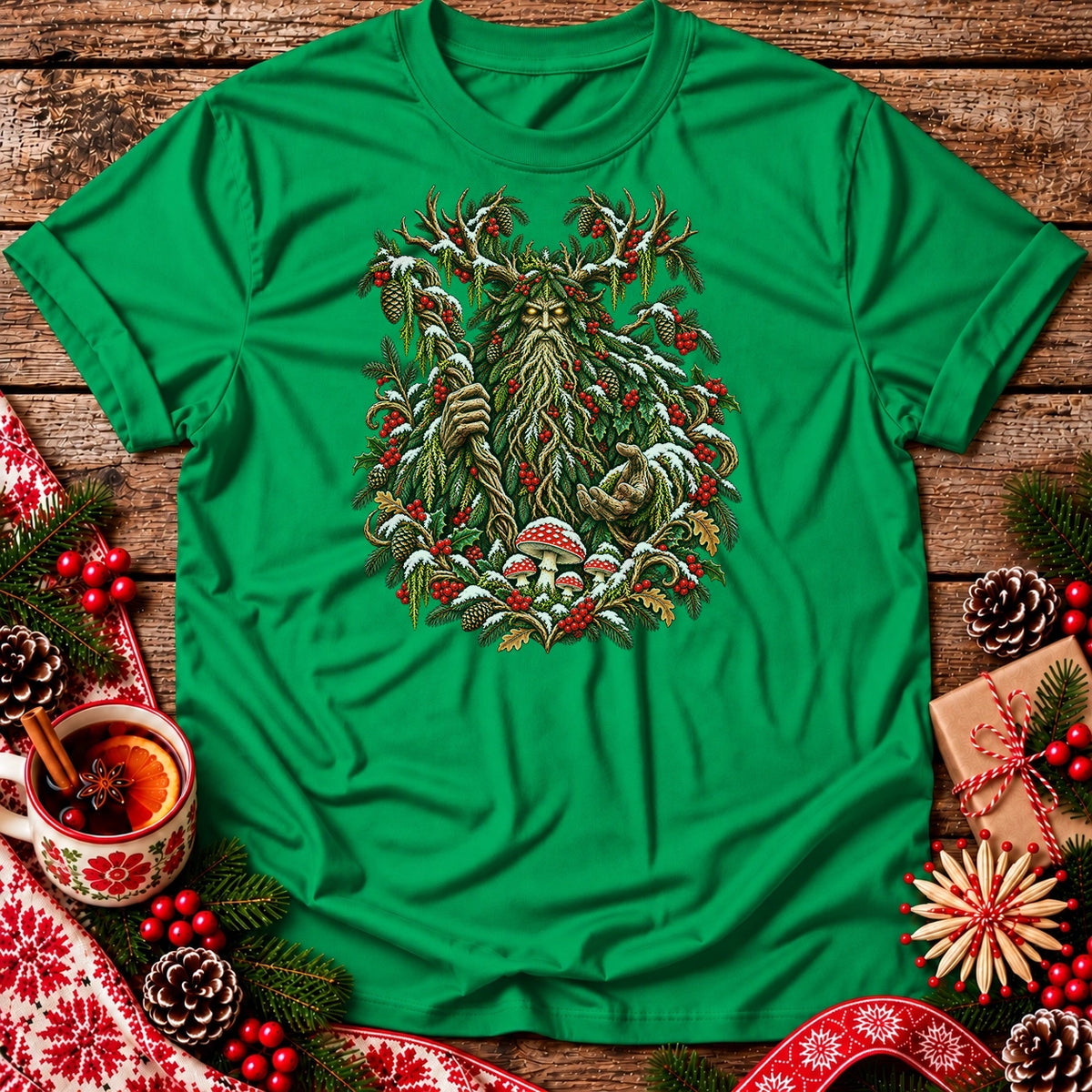 Christmas Leshy Forest Spirit Unisex T-Shirt