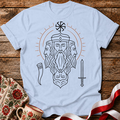 Świętowit Slavic God Unisex T-Shirt