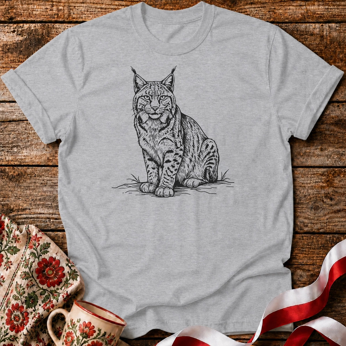 Białowieża Lynx Unisex T-Shirt