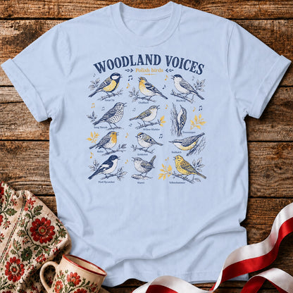 Woodland Voices Polish Birds Unisex T-Shirt