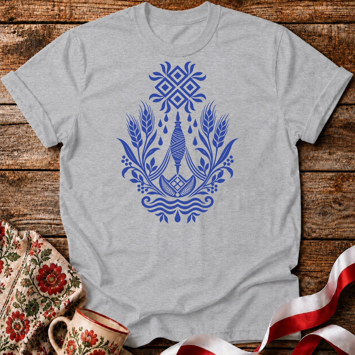 Mokosz Folk Symbol Unisex T-Shirt