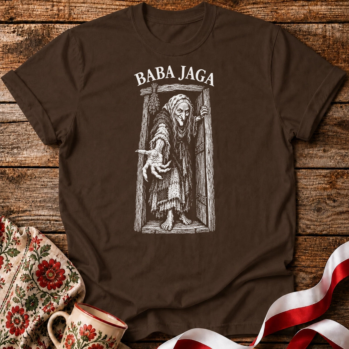 Baba Jaga Doorway Unisex T-Shirt