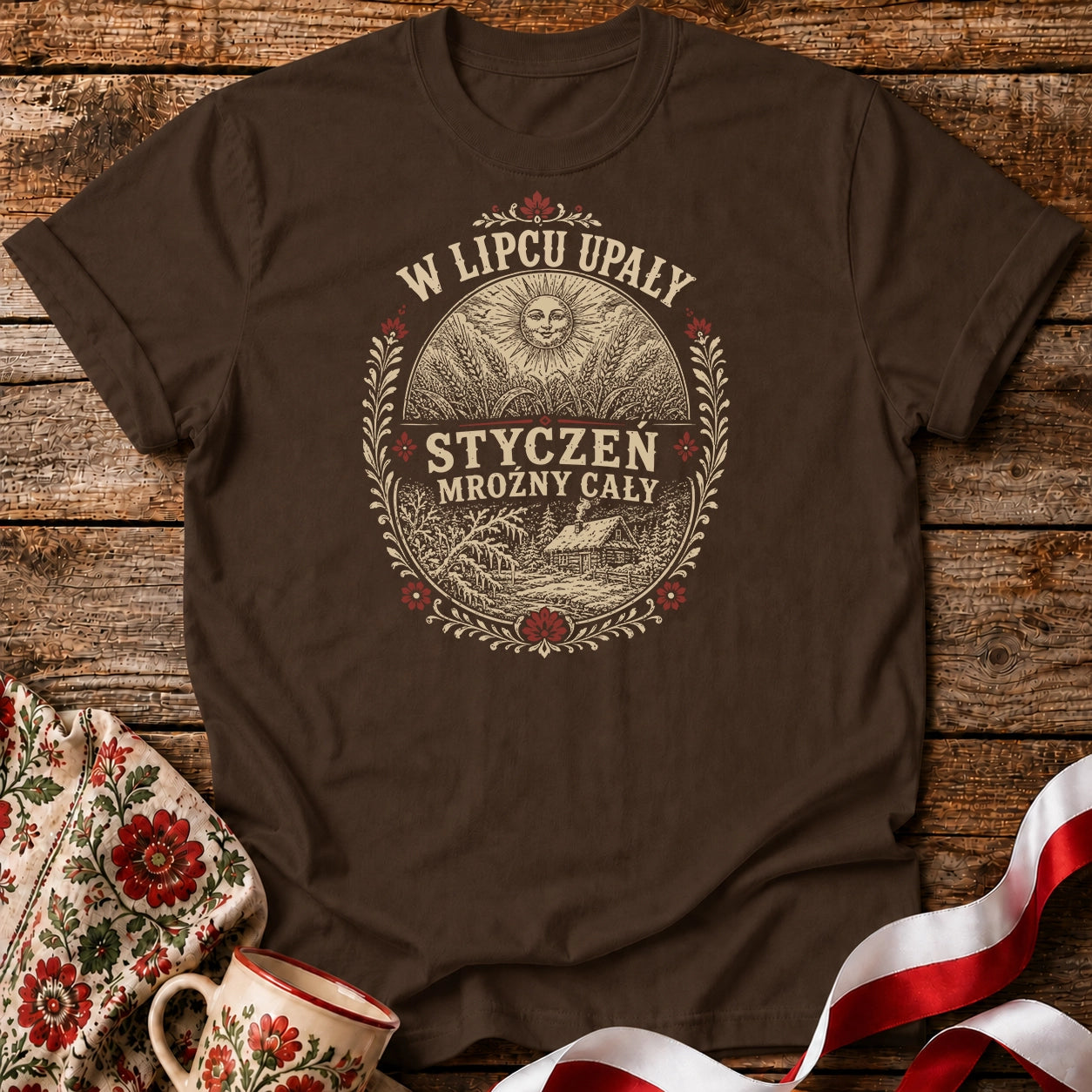 W Lipcu Upały Unisex T-Shirt