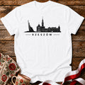 Rzeszów Minimal Skyline Polish City Unisex T-Shirt