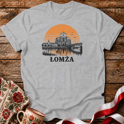 Łomża Riverside Sunset Unisex T-Shirt