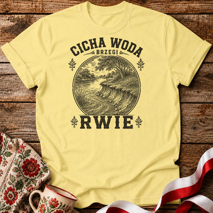 Cicha Woda Brzegi Rwie Unisex T-Shirt