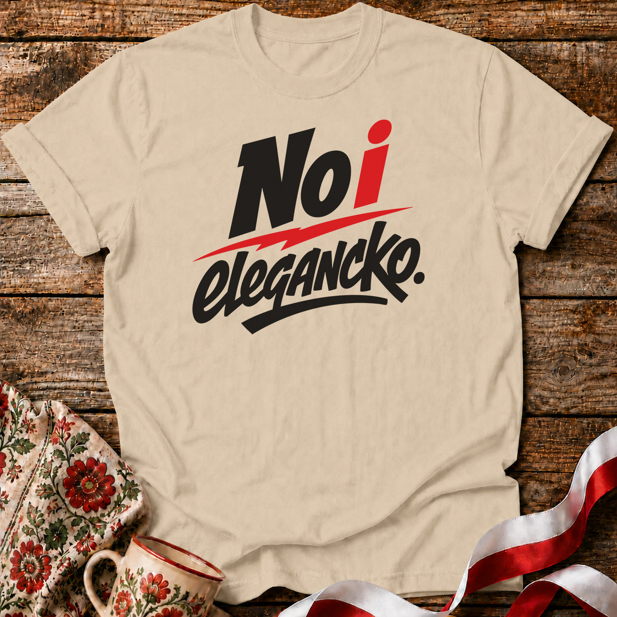 No i Elegancko Polish Saying Unisex T-Shirt