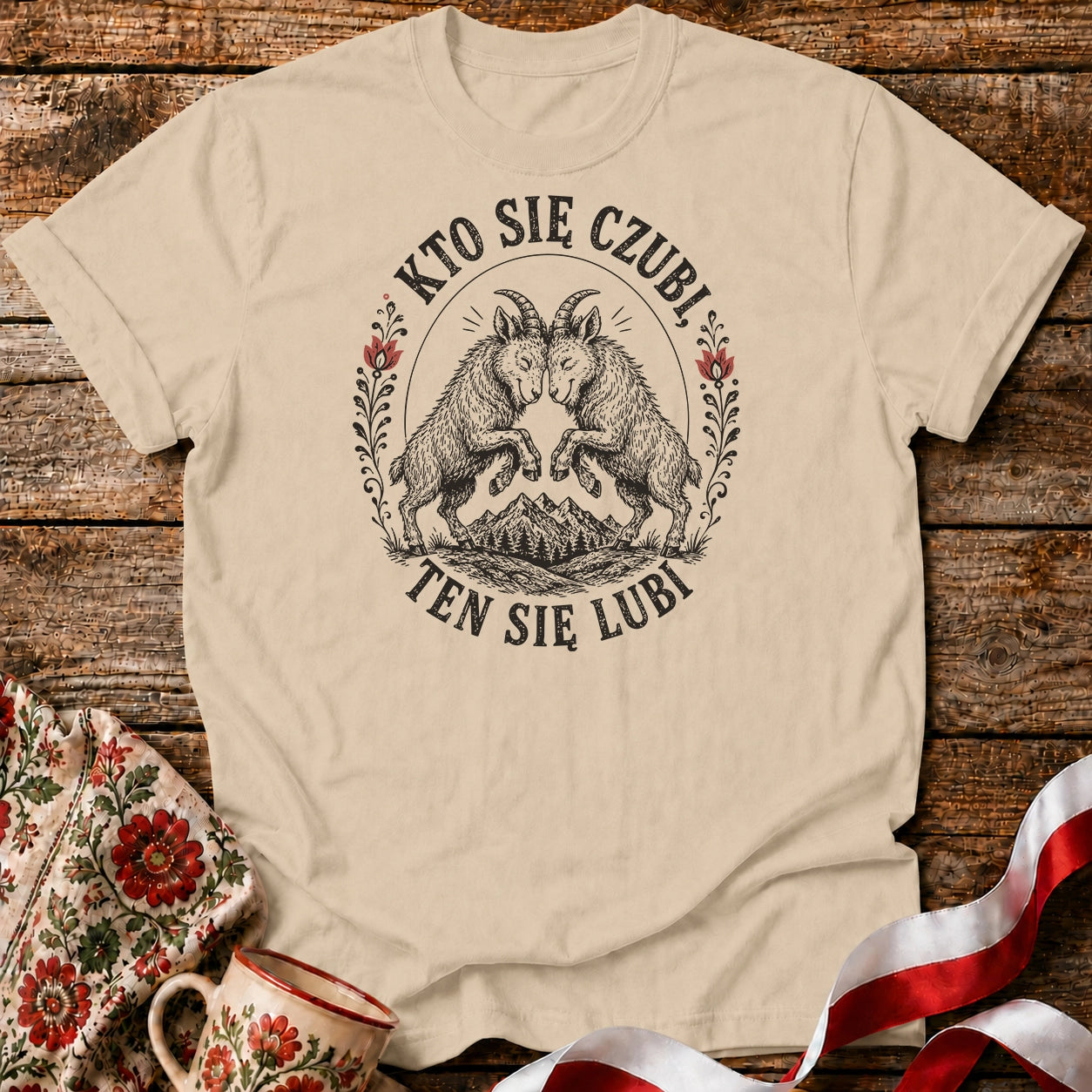 Kto Się Czubi Ten Się Lubi Unisex T-Shirt