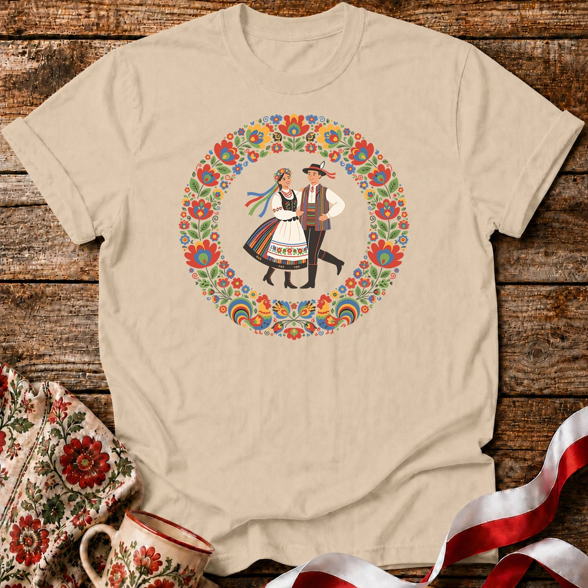 Folk in Motion Unisex T-Shirt