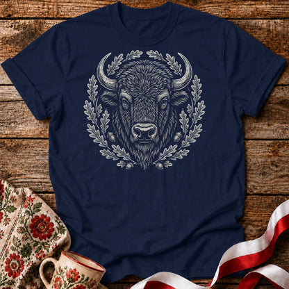 Żubr Polski Silent Strength Unisex T-Shirt