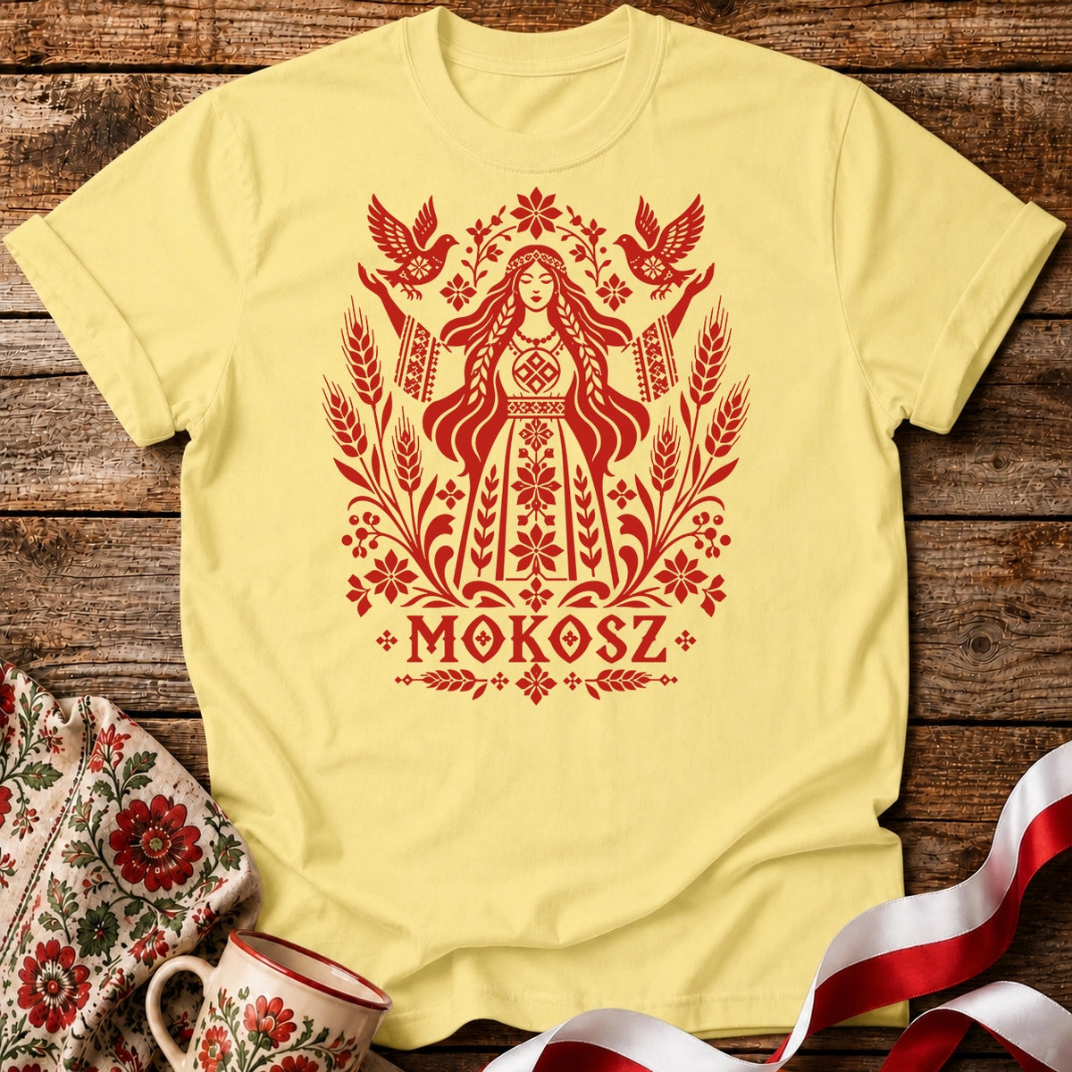 Mokosz Folk Goddess Unisex T-Shirt