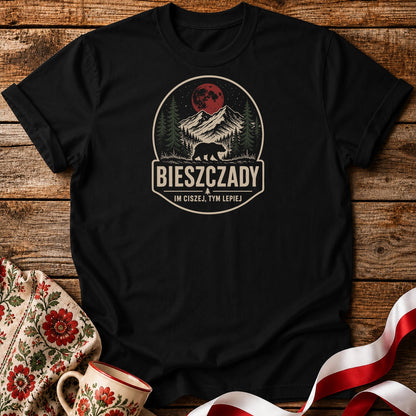 Bieszczady Ciszej Lepiej Unisex T-Shirt