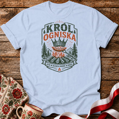 Król Ogniska Unisex T-Shirt